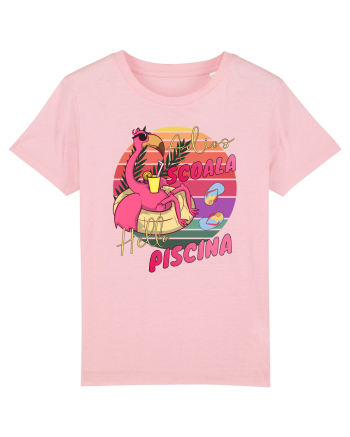 Adios Scoala Hello Piscina Viata de Profesor Student ElevTricou de Vara Cotton Pink