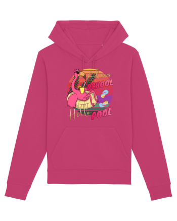 Adios School Hello Pool Teacher Student Life Sunset  Summer Tee Raspberry