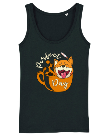 Ziua Perfecta Cafea Drumetie Catelul Shiba Inu Black