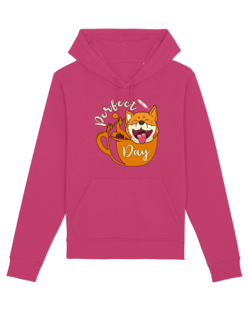 Ziua Perfecta Cafea Drumetie Catelul Shiba Inu Raspberry