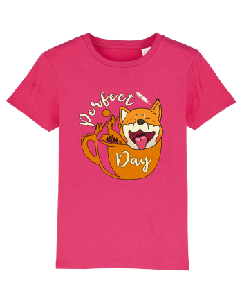 Ziua Perfecta Cafea Drumetie Catelul Shiba Inu Raspberry
