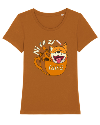 Shiba Inu Caine Cafea Ni Ce Zi Faina Ardelean la Drumetie Roasted Orange