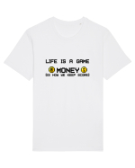 Life Is a Game - Money Tricou mânecă scurtă Unisex Rocker