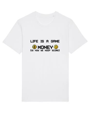 Life Is a Game - Money White