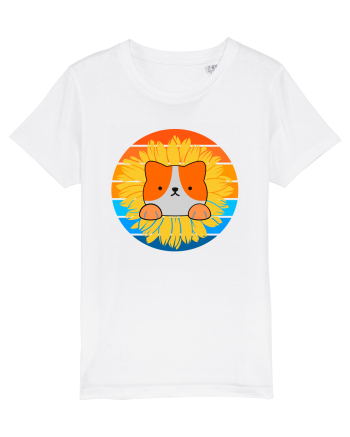 Tricou dragut de vara pentru iubitorii de animale White