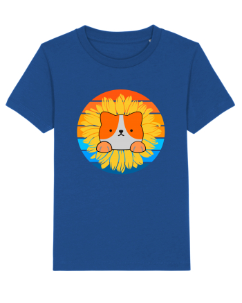 Tricou dragut de vara pentru iubitorii de animale Majorelle Blue