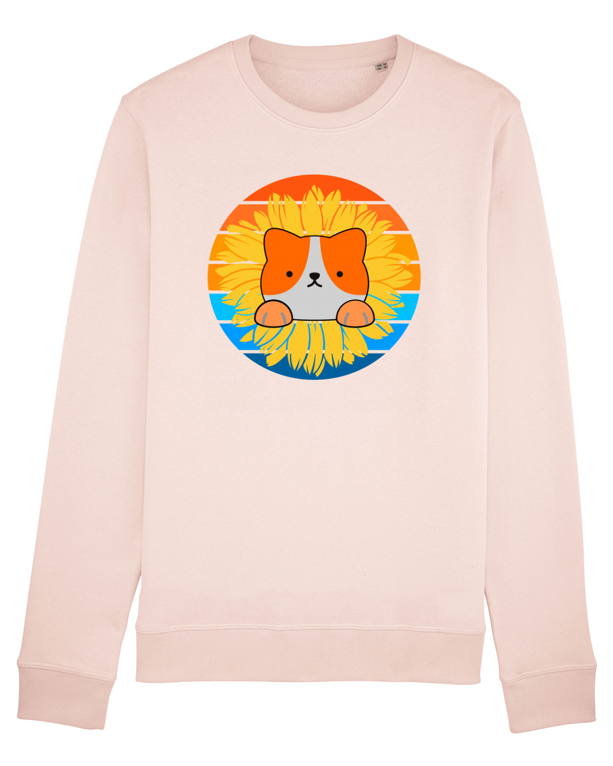 Bluză mânecă lungă Unisex Rise Candy Pink