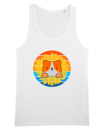 Tricou dragut de vara pentru iubitorii de animale White