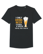Drink beer Tricou mânecă scurtă guler larg Bărbat Skater