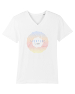 Aperture Light Tricou mânecă scurtă guler V Bărbat Presenter