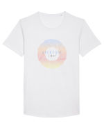 Aperture Light Tricou mânecă scurtă guler larg Bărbat Skater