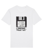 Loading - Please Wait Tricou mânecă scurtă Unisex Rocker
