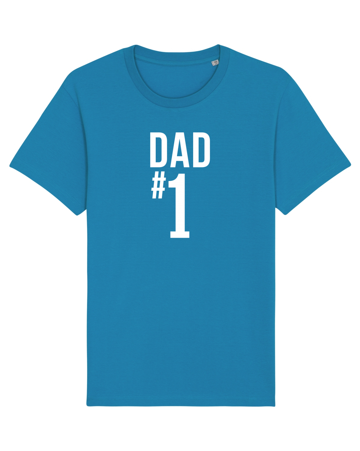 Tricou mânecă scurtă Unisex Rocker Azur
