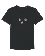 Drink Tricou mânecă scurtă guler larg Bărbat Skater