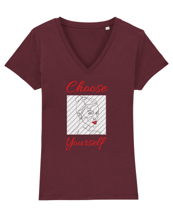 Choose Yourself Burgundy