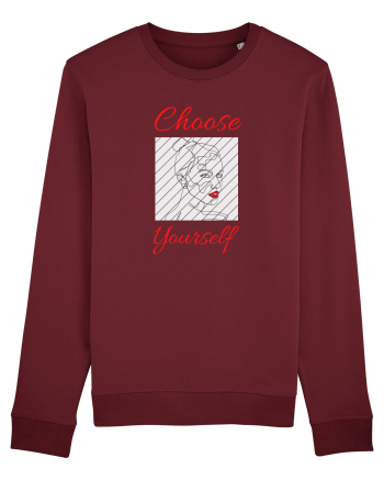 Choose Yourself Burgundy