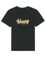 Happy Tricou mânecă scurtă Unisex Rocker
