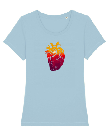 Heart Sky Blue