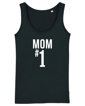 Number 1 mom Black