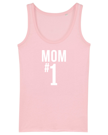 Number 1 mom Cotton Pink