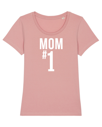 Number 1 mom Canyon Pink