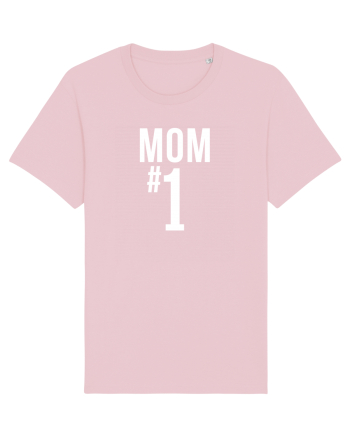Number 1 mom Cotton Pink