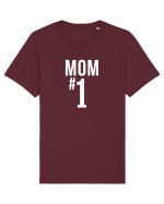 Number 1 mom Tricou mânecă scurtă Unisex Rocker