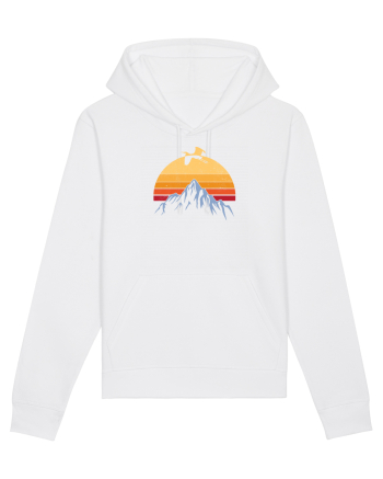 Vintage Mountain View. White