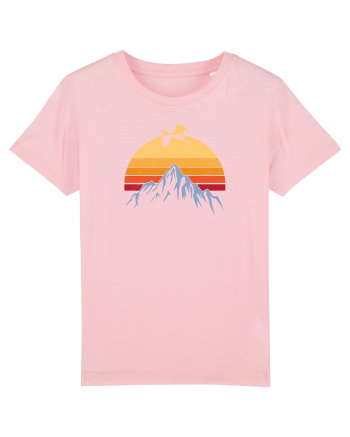 Vintage Mountain View. Cotton Pink