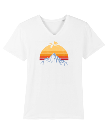 Vintage Mountain View. White