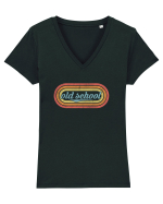 Old School Tricou mânecă scurtă guler V Damă Evoker