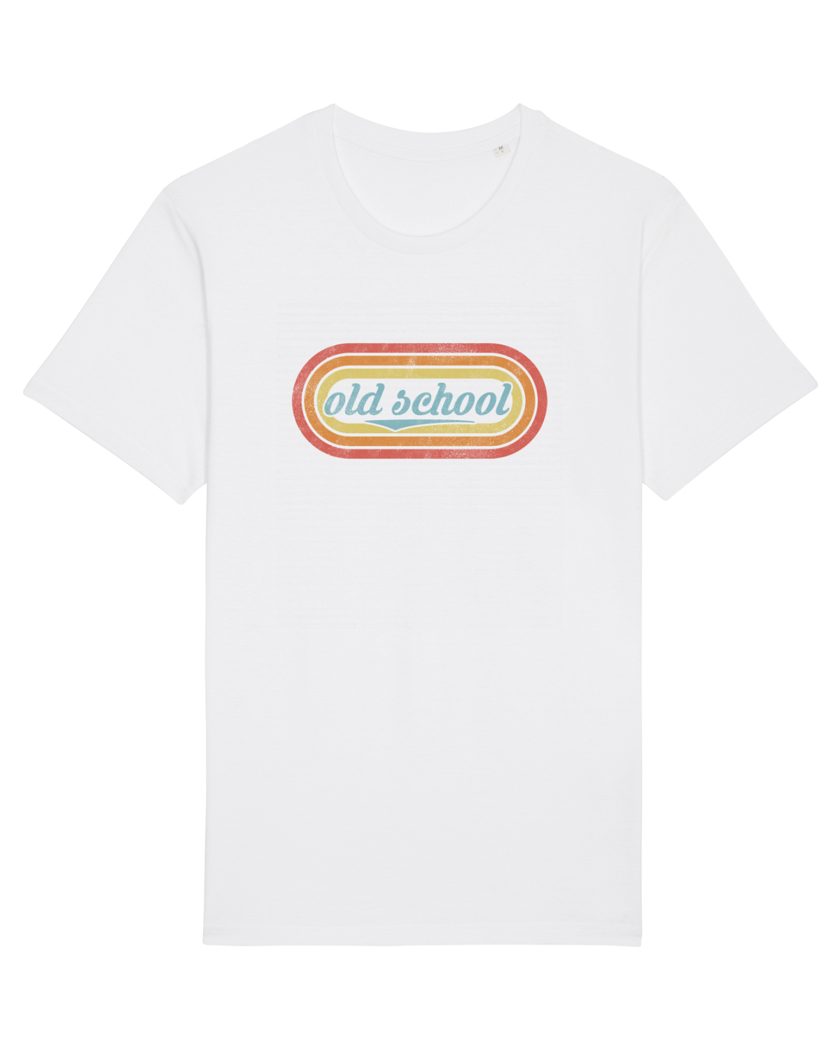 Tricou mânecă scurtă Unisex Rocker White