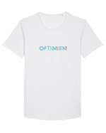 Optimism Tricou mânecă scurtă guler larg Bărbat Skater