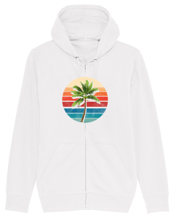 Palm Tree Vintage White