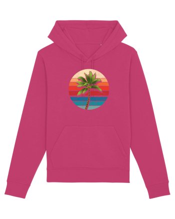 Palm Tree Vintage Raspberry
