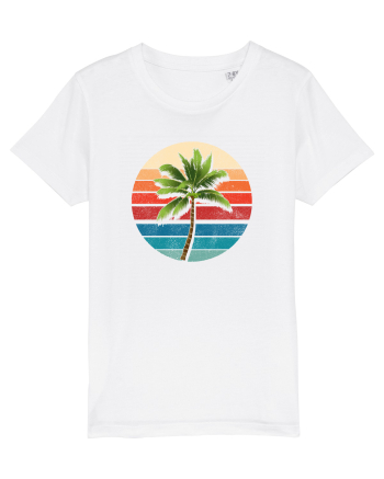 Palm Tree Vintage White