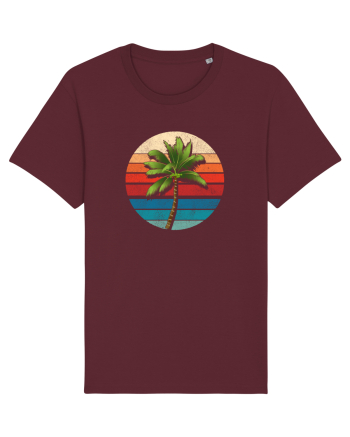 Palm Tree Vintage Burgundy