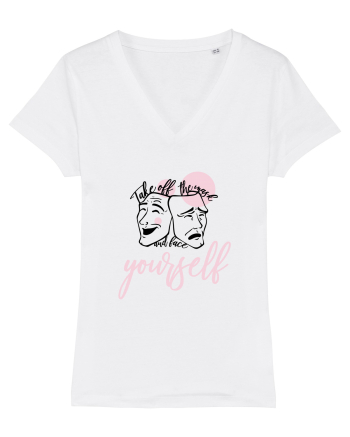 Take Off The Mask White