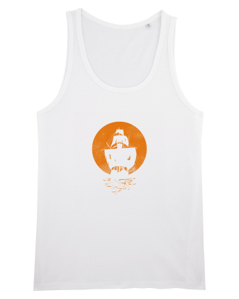 Corabie in lumina soarelui White