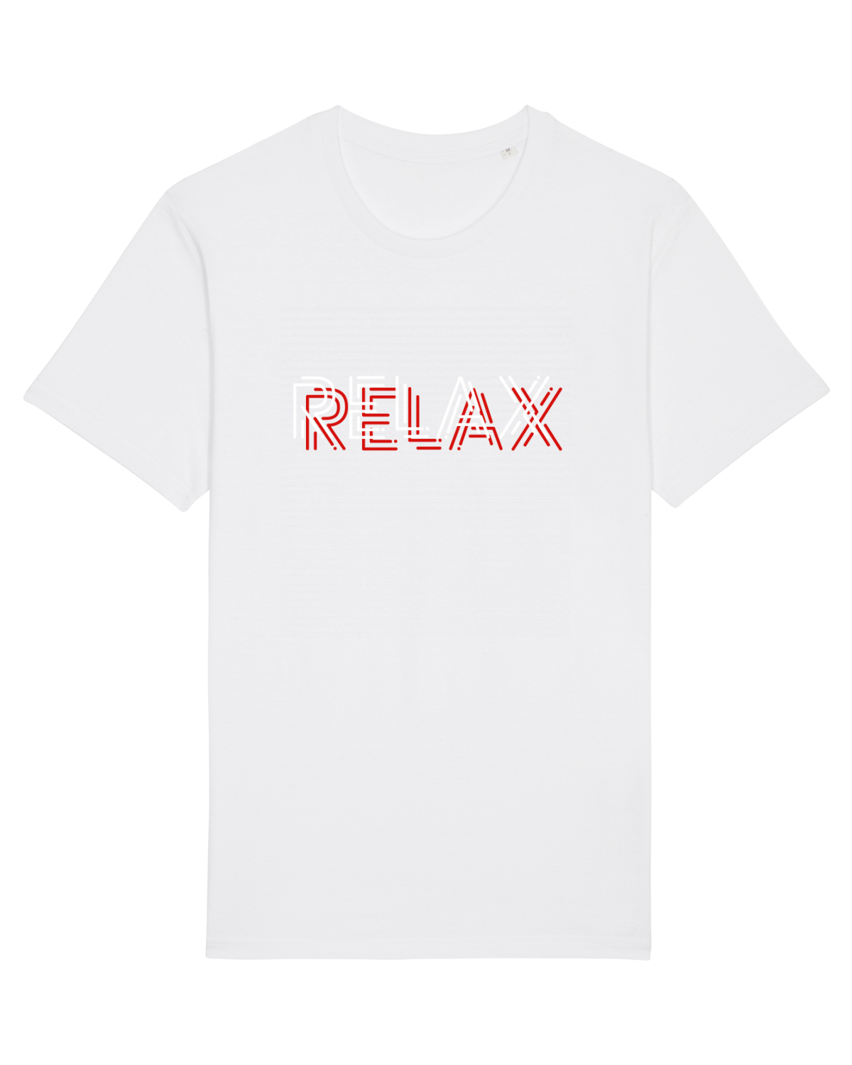 Tricou mânecă scurtă Unisex Rocker White