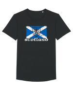 Scotland Tricou mânecă scurtă guler larg Bărbat Skater