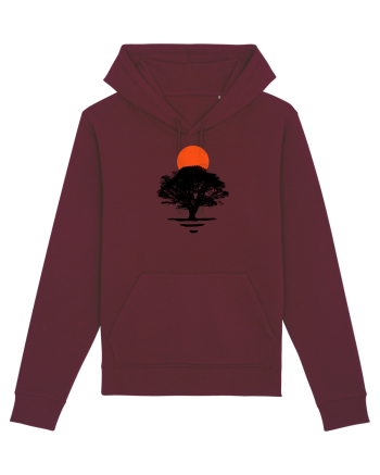 Tree of life. Burgundy