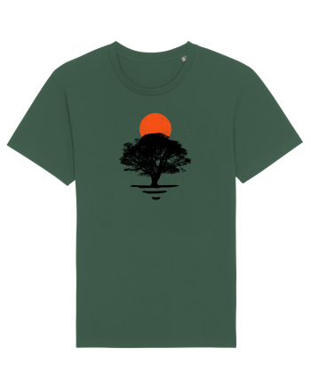 Tree of life. Bottle Green