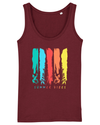 Summer Vibes Burgundy