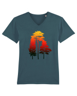 Forest Tricou mânecă scurtă guler V Bărbat Presenter