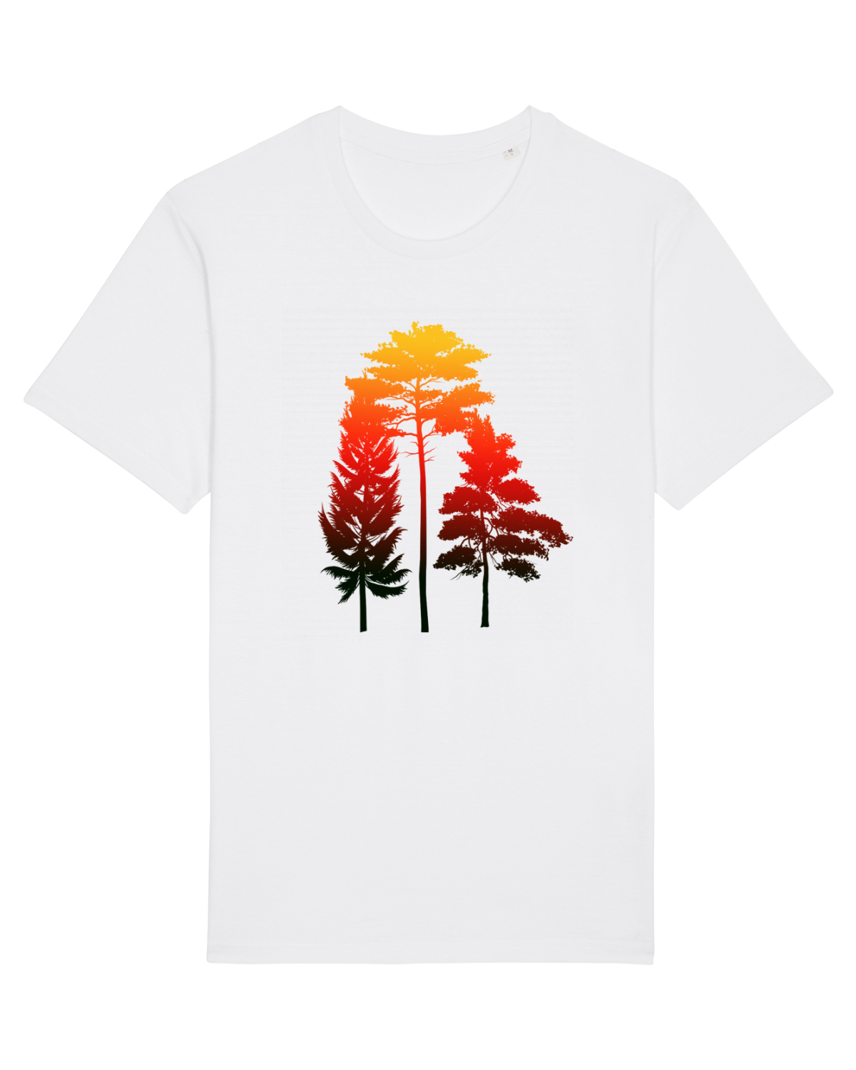 Tricou mânecă scurtă Unisex Rocker White