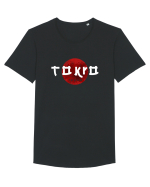 Tokyo Tricou mânecă scurtă guler larg Bărbat Skater