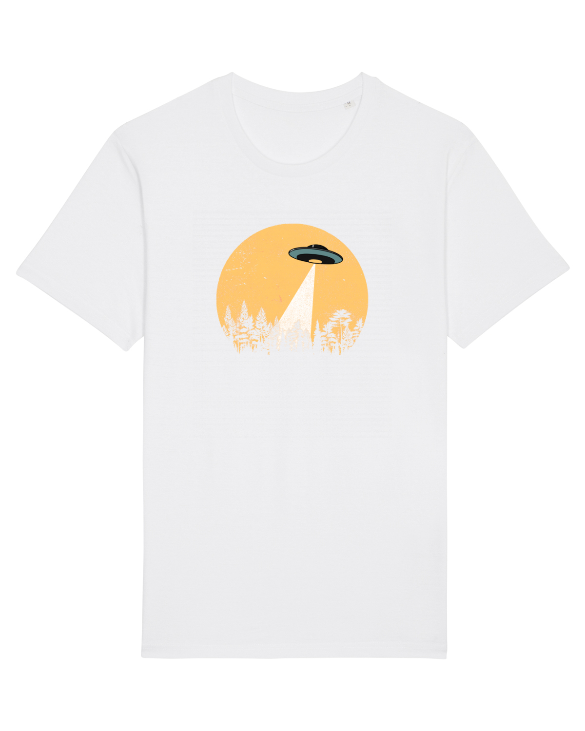 Tricou mânecă scurtă Unisex Rocker White