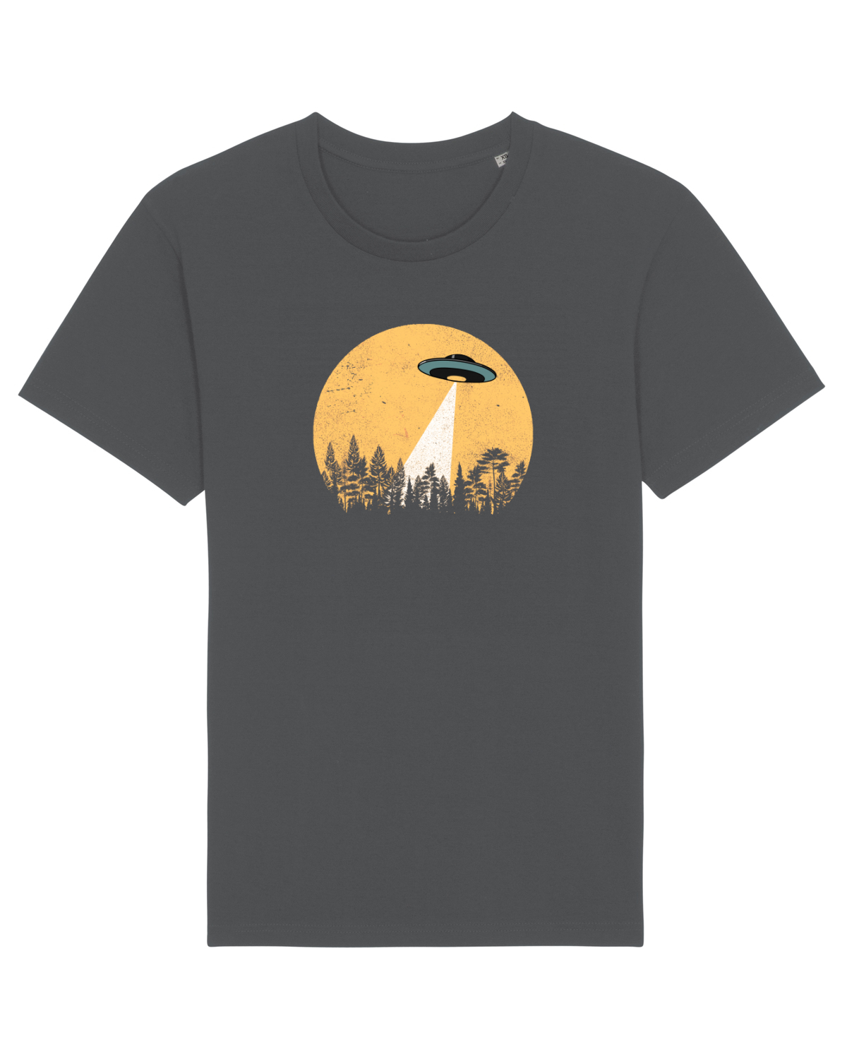Tricou mânecă scurtă Unisex Rocker Anthracite