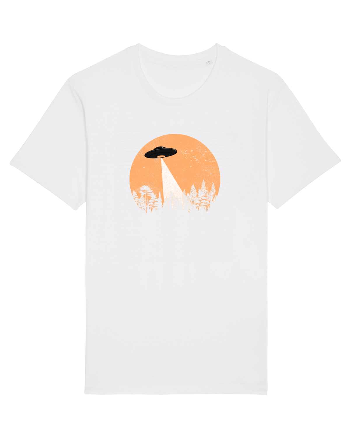 Tricou mânecă scurtă Unisex Rocker White